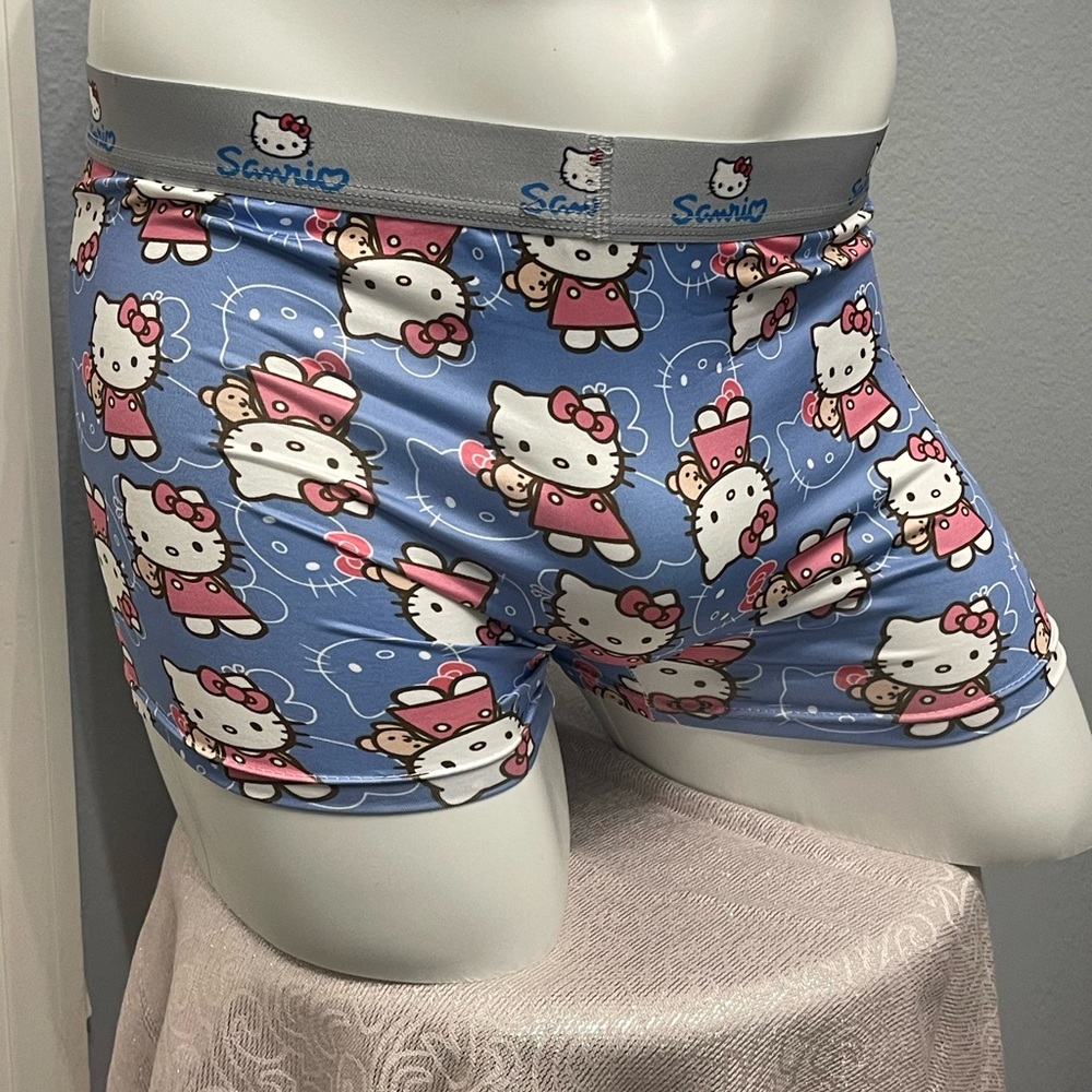 Sanrio Hello Kitty Blue Boxer Briefs
